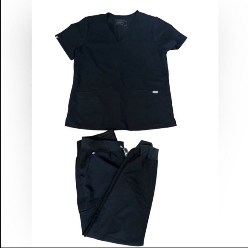 Figs Black Women's Top